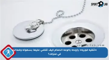 «تنقية فورية» رائحة بالوعة الحمام كيف تقضي عليها بسهولة وفعالية في منزلك؟